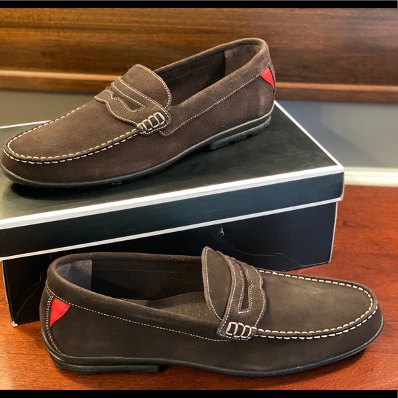 FootJoy Other - FootJoy Men's Club Casuals Brown Suede Loafers NIB